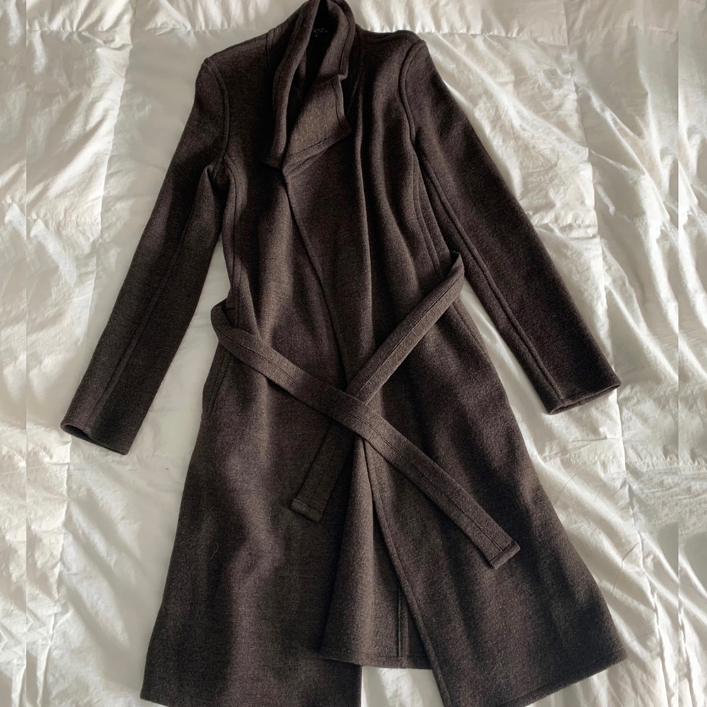 Long Brown Judith and Charles Jacket